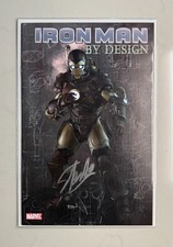 Iron Man by Design #1 (2010) – Gerald Parel Steampunk Variant – Stan Lee Signed picture