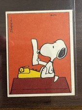 Snoopy (Peanuts), 1971 Le Figurine Di Linus, #77, ~NM picture