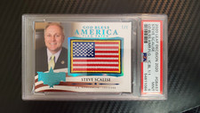 Decision Update Steve Scalise GBA Flag Patch Ice Blue Foil 1/1 PSA 9 picture