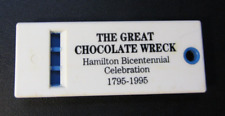 The Great Chocolate Wreck Key Chain And Whistle 1795-1995 Hamilton Bicentennial picture