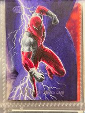 Rare Never Released Upper Deck 2024  Sketch Card David Jacob Duke Weapon Omega picture