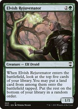 Elvish Rejuvenator [Kaldheim Commander] Magic MTG picture