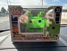 Funko Pop 8-Bit: Space Invaders - Medium Invader - (Green) #33 picture