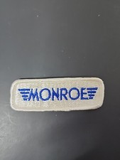Monroe Shock Absorbers & Struts Automotive Uniform Patch NOS 1980s NASCAR picture