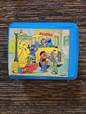 Vintage 1980’s Blue Sesame Street Lunch Box by Aladdin picture