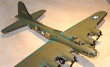 WW2 Plane Model Airplane Aircraft1 48Bomber51f17b4p2CUSTOM BUILT METAL MODEL ART picture