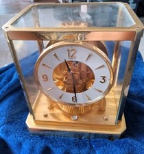 Beautiful 1980's Jaeger LeCoultre ATMOS 528-8 Clock- Working picture