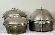 Highly Sought  After  7 Pc Hammered Aluminum Waterless Guardian Service Cookware picture