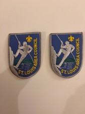 Vintage St. Louis Area Countil Climbing Patch, Scouting BSA picture