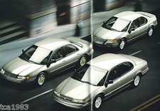Big 1997 Chrysler LHS/CONCORDE/CIRRUS Brochure/Catalog/Pamphlet with Color Chart picture