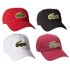 Lacoste Men's Classic Gabardine Cotton Big Croc Logo Adjustable Hat Cap picture