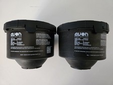 PAIR of SEALED Avon CBRNCF50 Gas Mask Filter Canister 72602/2 Expired 4/2026 picture