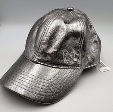 Walt Disney World Mickey Mouse Silver Metallic Baseball Cap NWT Disney Parks picture