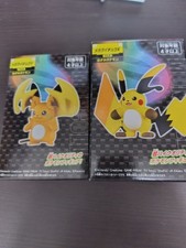 Pokemon Moncolle Mega Raichu X & Y High Quality Figure 2pc Set NEW Takara Tomy picture