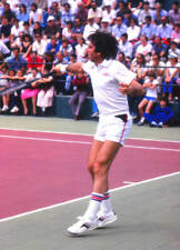 Spanish tennis player Manolo Santana Madrid Spain 1981 Old Photo picture