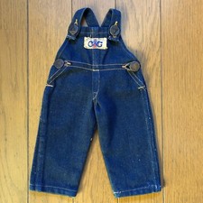 1940s GWG Wartime Salesman Sample Denim Overalls, Left Twill, Rare, 28cm picture