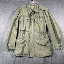 Vintage 50s US military M-1951 m51 Field Jacket Olive og-107 X-Small Reg 1952 picture