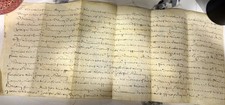 Antique Handwritten Manuscript – Early 1800s Historical Document – Rare Pape picture