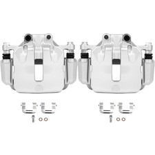 Front left and right disc brake calipers with bracket 2pcs picture