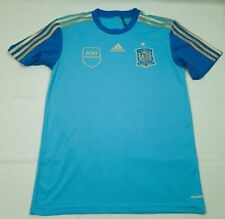 MENS SPAIN NATIONAL FOOTBALL SHIRT ADIDAS 2013/14 SIZE S VGC ..s picture