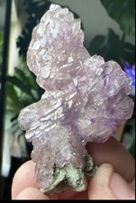Quartz var. Amethyst Floater Cluster Fully Terminated – Kakamunurle Mine India picture