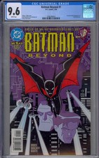 Batman Beyond #1 1999 DC Comics CGC 9.6 1st app Terry McGinnis White Pages picture