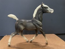 Vintage Breyer Gray and White Colt Model Horse 7 Inch Height by 7 Inch Length picture