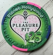 Planet Hollywood Las Vegas $25 Casino Chip Pleasure Pit Very RARE  picture
