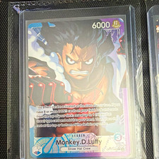 Bandai One Piece Card Game Monkey D. Luffy Leader OP11-040 Trading Card picture