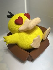3D Printed Display In Love Psyduck Fanart 4 Inch picture