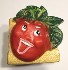 Vintage Anthropomorphic Apple Planter HCI Haiti picture