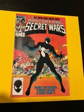 Marvel Super Heroes Secret Wars 8 1984 1st Black Costume Venom Symbiote: Clean picture