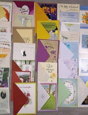 Large Greeting Card Lot Hallmark American Greetings Ambassador All Theme Unused picture