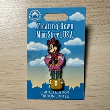 Disney Floating Down Main Street, USA Pin Minnie Mouse Pin LE 4000 Balloon picture