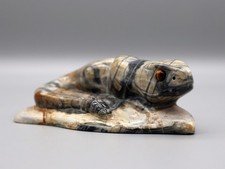 Keli'i Eli Picasso Marble Zuni-Hawaiian Rattlesnake Fetish picture