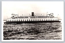 Ferry Klickitat Washington State Ferries Puget Sound Historic Boat View RPPC picture