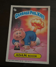 Original Series 1985 Adam Boom Vintage Garbage Pail Kids Card In Great Shape picture