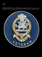 The Queens Regiment Veteran Colours Lapel Pin (VET19) picture