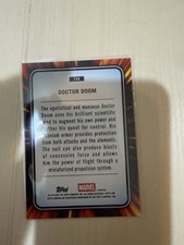 2025 Topps Chrome Marvel Sapphire Doctor Doom #148 picture