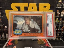 1977 Topps Star Wars #301 LUKE, THE STAR WARRIOR PSA 8 🔥🔥 picture