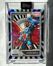 Topps 2026 Mint Marvel Captain America Sam Wilson Topps Encased Numbered 1/10 picture