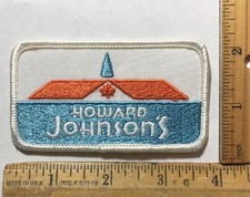 Vintage Howard Johnson’s Hotel Motel Restaurant Lodging Logo Embroidered Patch picture
