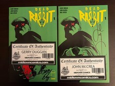 Dead Rabbit #1 2 Copies (Image 2018) Signed & COA For Both picture