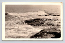 RPPC Silvery Waters Unknown Location Ralph Blood Studios Maine ME Postcard picture