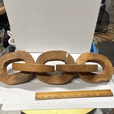 Hand carved Wooden Chain Links, Unique Decoration picture