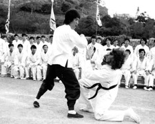 Enter The Dragon 1973 Bruce Lee fights crime lord O'Hara Bob Wall 8x10 photo picture