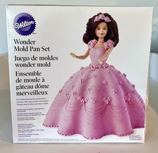 Wilton CLASSIC WONDER MOLD Doll CAKE BAKING PAN KIT Brand New picture
