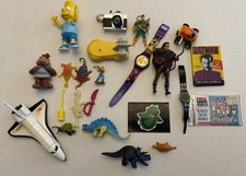 Vintage Toy Junk Drawer Lot. Misc. Small Toys, Collectibles & Knick-Knacks. picture