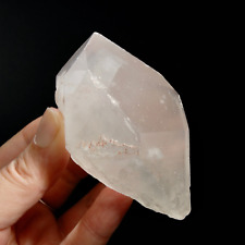 3in 192g RARE Large Trans Channeler Pink Lithium Lemurian Seed Quartz Crystal, R picture