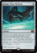 DOOM'S TIME PLATFORM 103 COMMANDER: MARVEL SUPER HEROES MAGIC: THE GATHERING NM picture